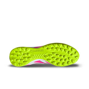 adidas Predator League FT TF - Zapatillas de fútbol multitaco con lengüeta adidas TF suela turf - blancas