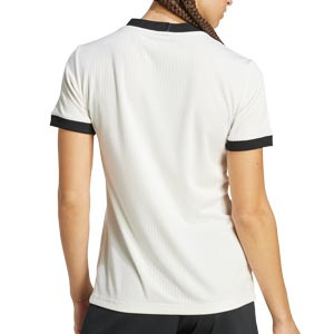 Camiseta adidas Alemania mujer 125 aniversario - Camiseta para mujer adidas de la selección de Alemania Edición 125 aniversario - blanca