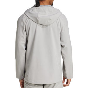 Chaqueta adidas Madrid Vis Tech - Chaqueta de chándal adidas del Real Madrid - gris