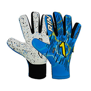 Rinat Kali AS Jr - Guantes de portero infantiles Rinat corte Negative - azules