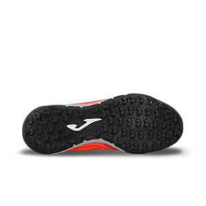 Joma Liga 5 TF - Zapatillas de fútbol sala Joma suela lisa IN - rojas