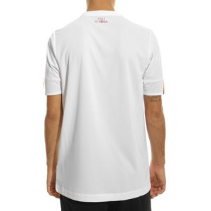 Camiseta New Balance 2a AS Roma 2022 2023 - Camiseta segunda equipación New Balance AS Roma 2022 2023 - blanca