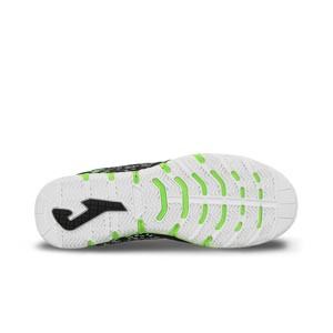 Joma Mundial IN - Zapatillas de fútbol sala de piel Joma suela lisa IN - negras