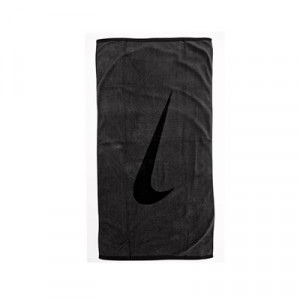 Toalla Nike Sport grande - Toalla grande Nike 120cm x 60cm - negra
