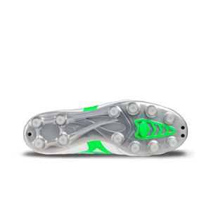 Mizuno Morelia 2 Pro MD - Botas de fútbol de piel de canguro Mizuno MD para césped natural o artificial de última generación - blancas