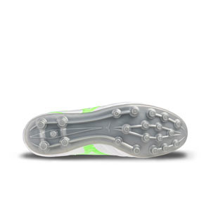 Mizuno Monarcida Neo 3 Select AG - Botas de fútbol de piel sintética Mizuno AG para césped artificial - blancas