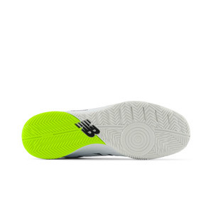 New Balance Audazo v6 Pro IN - Zapatillas de fútbol sala New Balance suela lisa IN - blancas