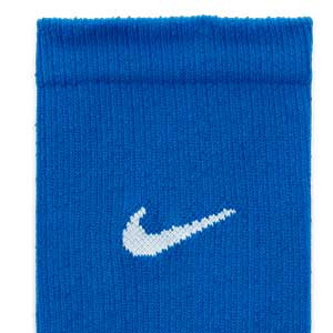 Calcetines Nike Grip Strike - Calcetines antideslizantes de media caña de entrenamiento Nike - azules