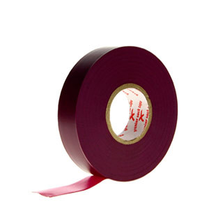 Tape Premier Sock 1,9cm x 33m - Cinta elástica sujeta medias (1,9 cm x 33 m) - granate