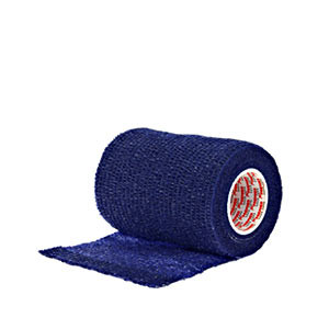 Venda adhesiva Prowrap Premier Sock 7,5cm x 4,5m - Venda elástica adhesiva para sujeción de espinilleras Premier Sock (7,5 cm x 4,5 m) - azul marino