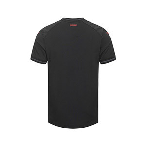 Camiseta Castore Bayer Leverkusen 2023 2024 - Camiseta primera equipación Castore del Bayer Leverkusen 2023 2024 - negra, roja