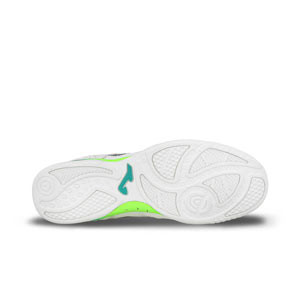 Joma Top Flex IN - Zapatillas de fútbol sala de piel Joma suela lisa IN - blancas