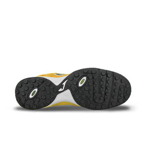 Joma Top Flex TF - Zapatillas de fútbol multitaco de piel Joma TF suela turf - amarillas