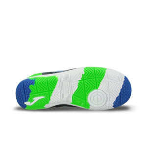 Joma Top Flex Jr IN - Zapatillas de fútbol sala de piel Joma suela lisa IN - azul marino