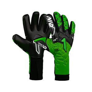 Rinat Xtreme Guard Dominius Prime Jr - Guantes de portero infantiles Rinat corte Negative - verdes