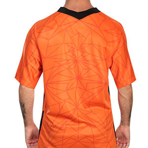 Camiseta Nike Holanda 2020 2021 Stadium - Camiseta primera equipación Nike selección Holanda 2020 2021 - naranja - trasera