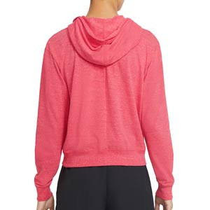 Sudadera Nike mujer Vintage Hoodie - Sudadera con capucha de algodón para mujer Nike del FC Barcelona - rosa - trasera