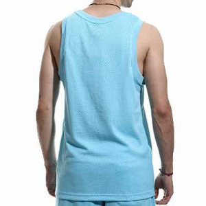 Camiseta tirantes Nike Barcelona Knit Beach Wash - Camiseta de tirantes Nike del FC Barcelona de la colección Beach Wash - azul celeste - hover trasera