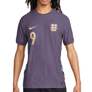 Camiseta Nike 2a Inglaterra Kane Match 24 25 DFADV - Camiseta auténtica de la segunda equipación de Kane Nike de la selección inglesa 2024 - lila