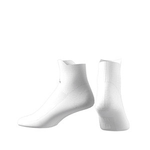 Calcetines adidas Alphaskin ultra finos - Calcetines tobilleros de entrenamiento adidas - blancos - trasera