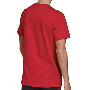 Camiseta algodón adidas United DNA Graphic - Camiseta de algodón de paseo adidas del Manchester United - roja - hover