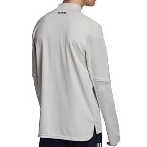 Sudadera adidas Juventus entreno 2020 2021 - Sudadera de entrenamiento de la Juventus 2020 2021 - gris - trasera