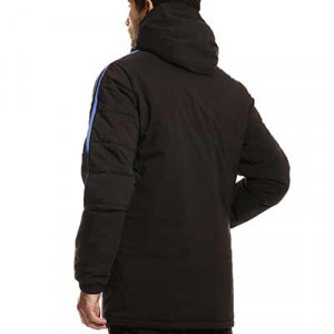 Chaqueta adidas Real Madrid Winter - Abrigo de invierno acolchado adidas del Real Madrid CF - negro - hover trasera