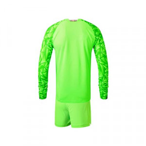 Kit New Balance Athletic niño portero 2020 2021 - Conjunto infantil equipación portero New Balance Athletic Club 2020 2021 - verde - trasera