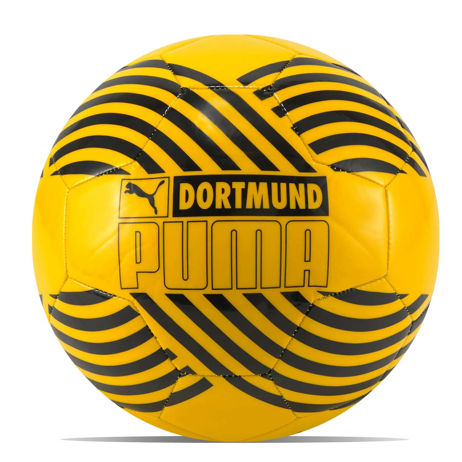 Balón Puma Dortmund talla 5 amarillo futbolmania