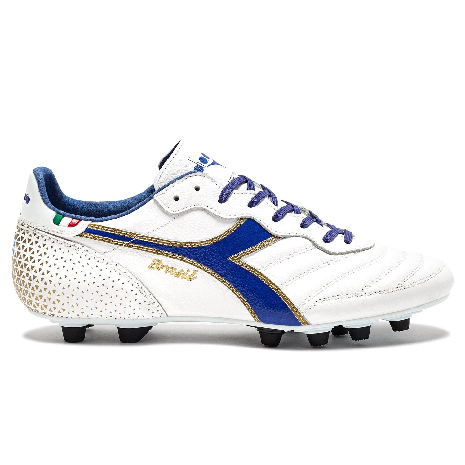 Botas de futbol Diadora Brasil Italy OG GR LT MDPU blancas
