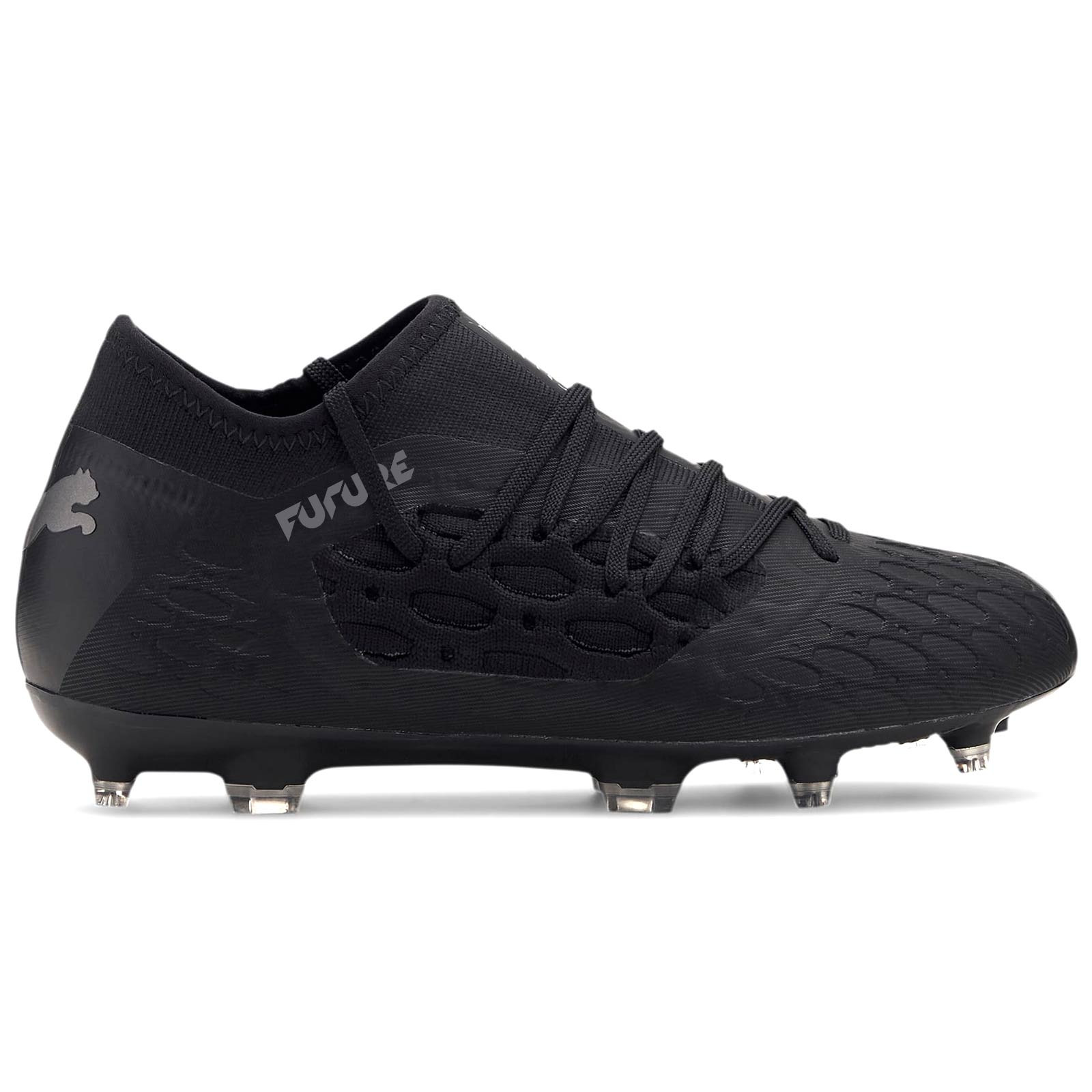 Botas fútbol niño Puma Future Z 3.4 NJr FG/AG Jr rojas doradas