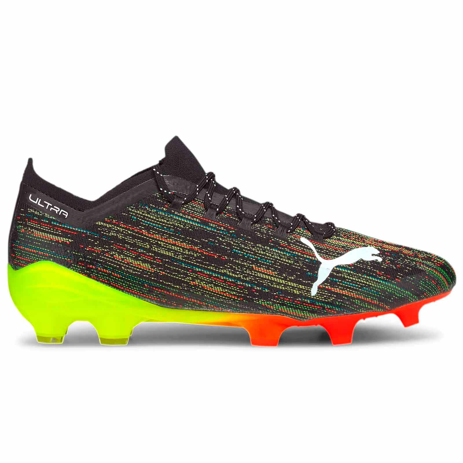 Botas de futbol puma negras clearance