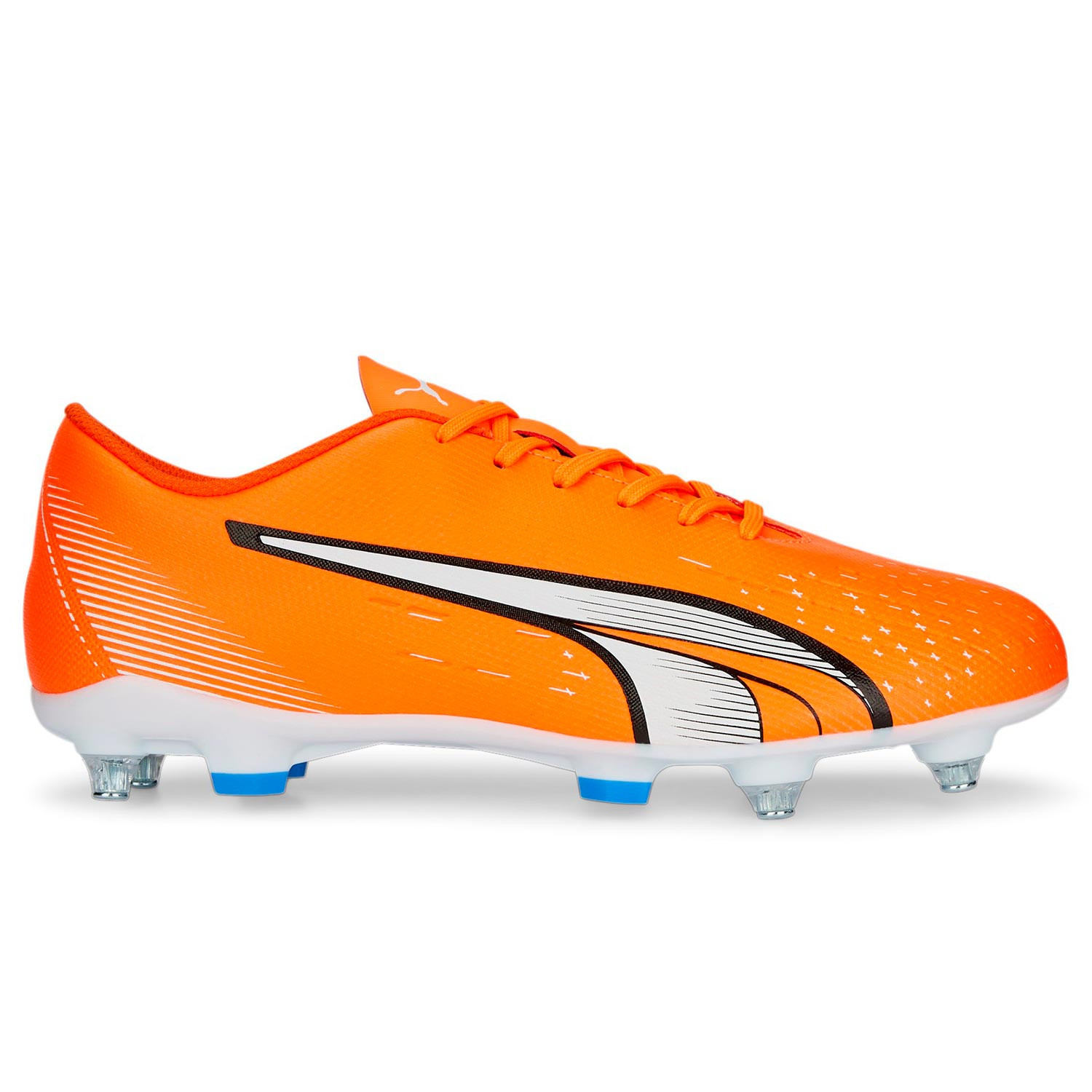 Botas f tbol Puma Ultra Play MxSG naranjas futbolmania