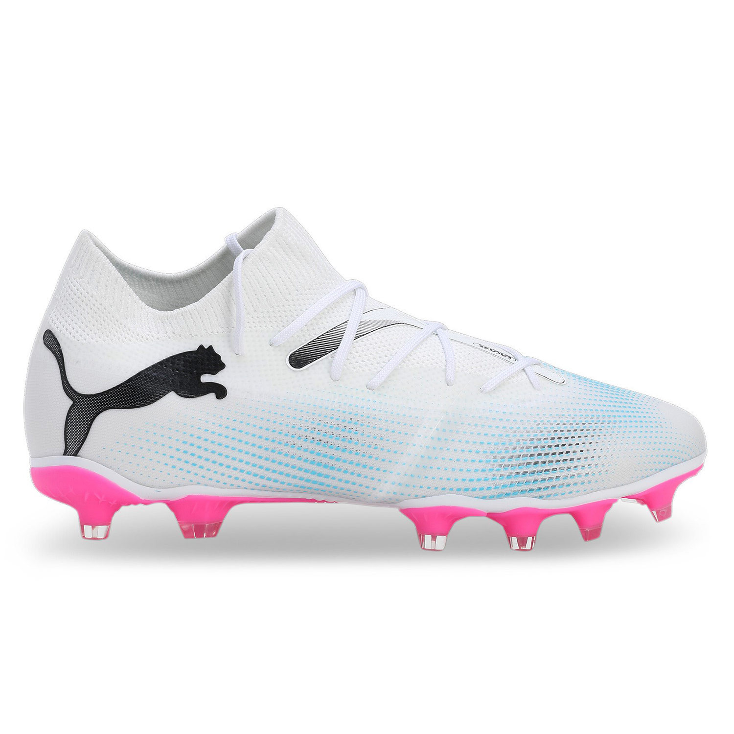 Botas futbol Puma Future 7 Match FG AG Wm s blancas futbolmania