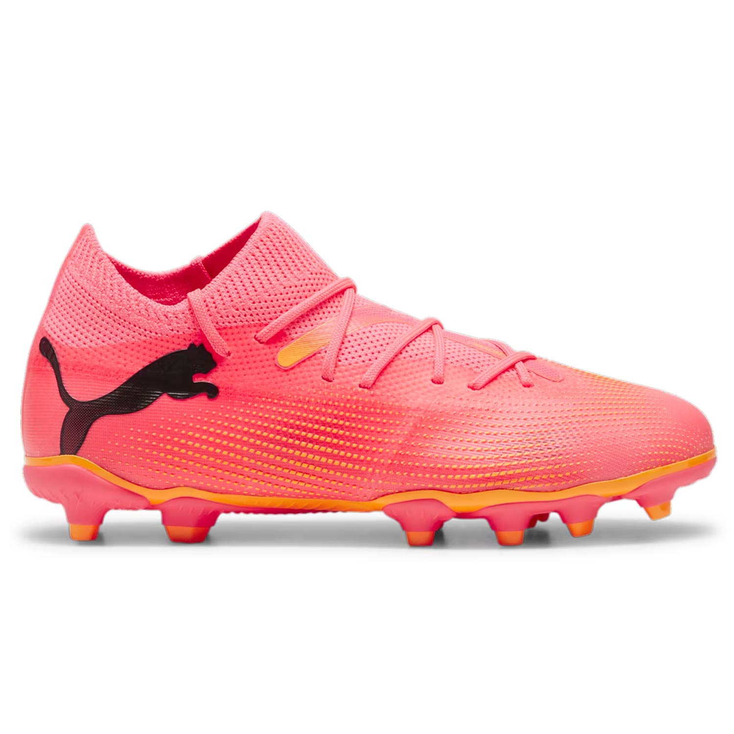Botas futbol Puma Future 7 Match FG AG Jr rosas