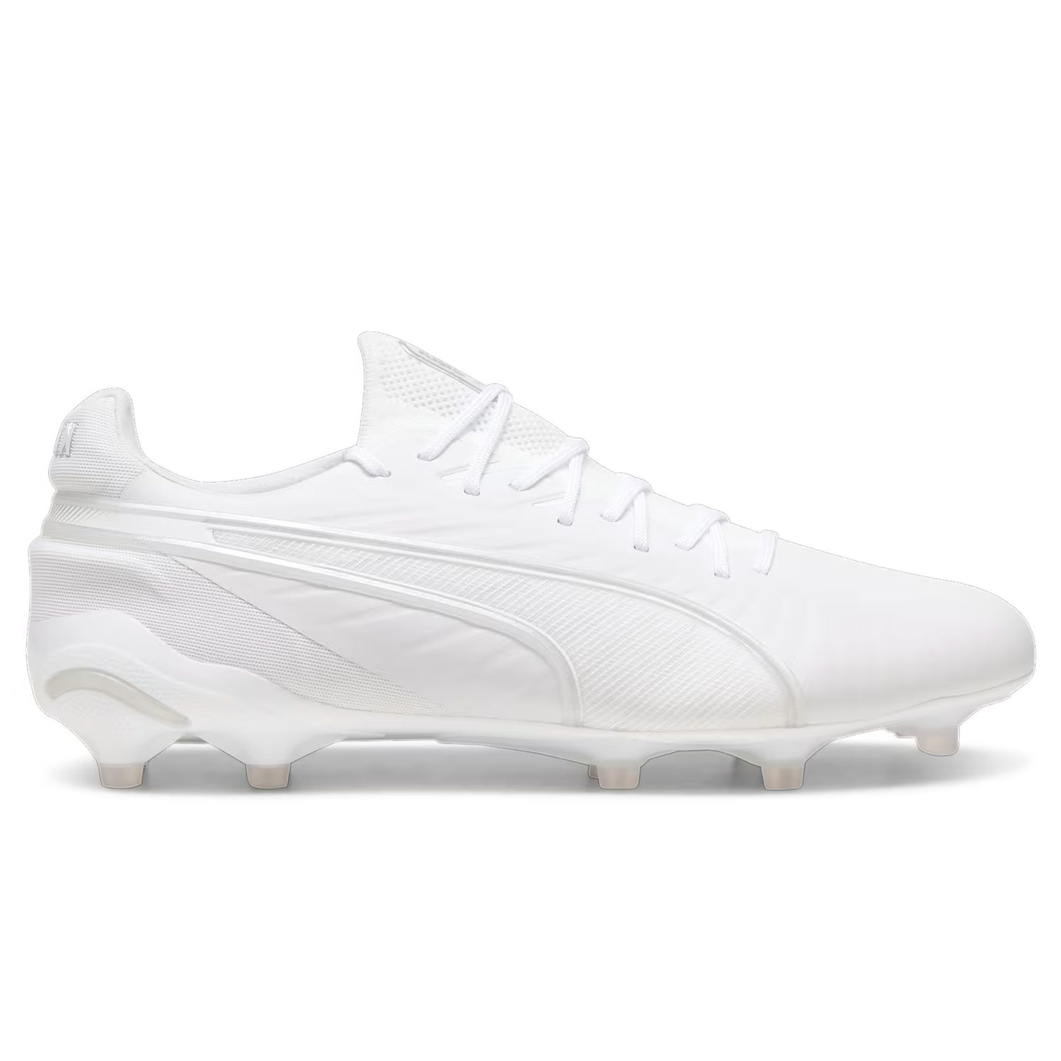 Botas de futbol Puma King Ultimate FG AG blancas