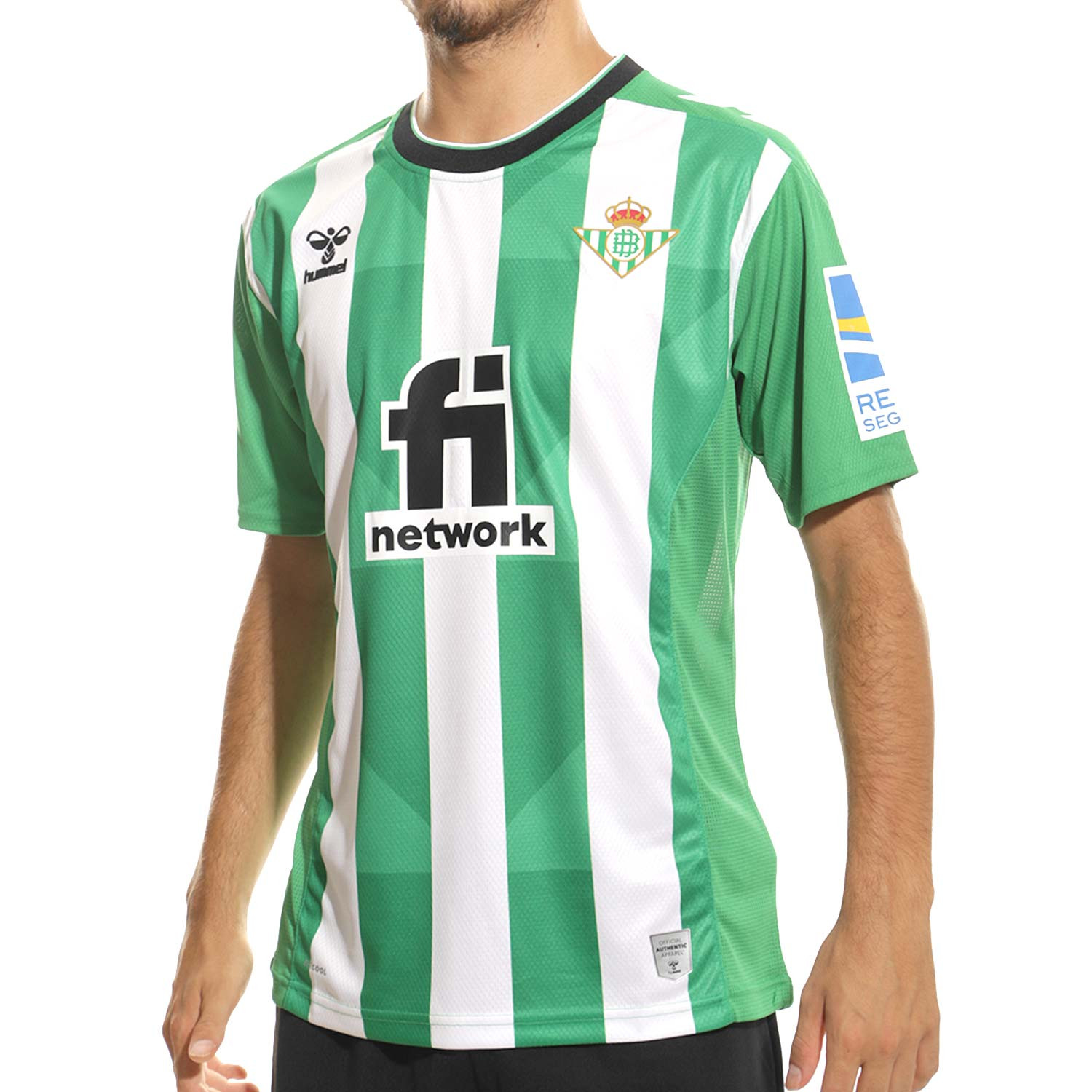 Disipar Mirilla pómulo Camiseta Hummel Real Betis 2022 2023 verde blanca | futbolmania