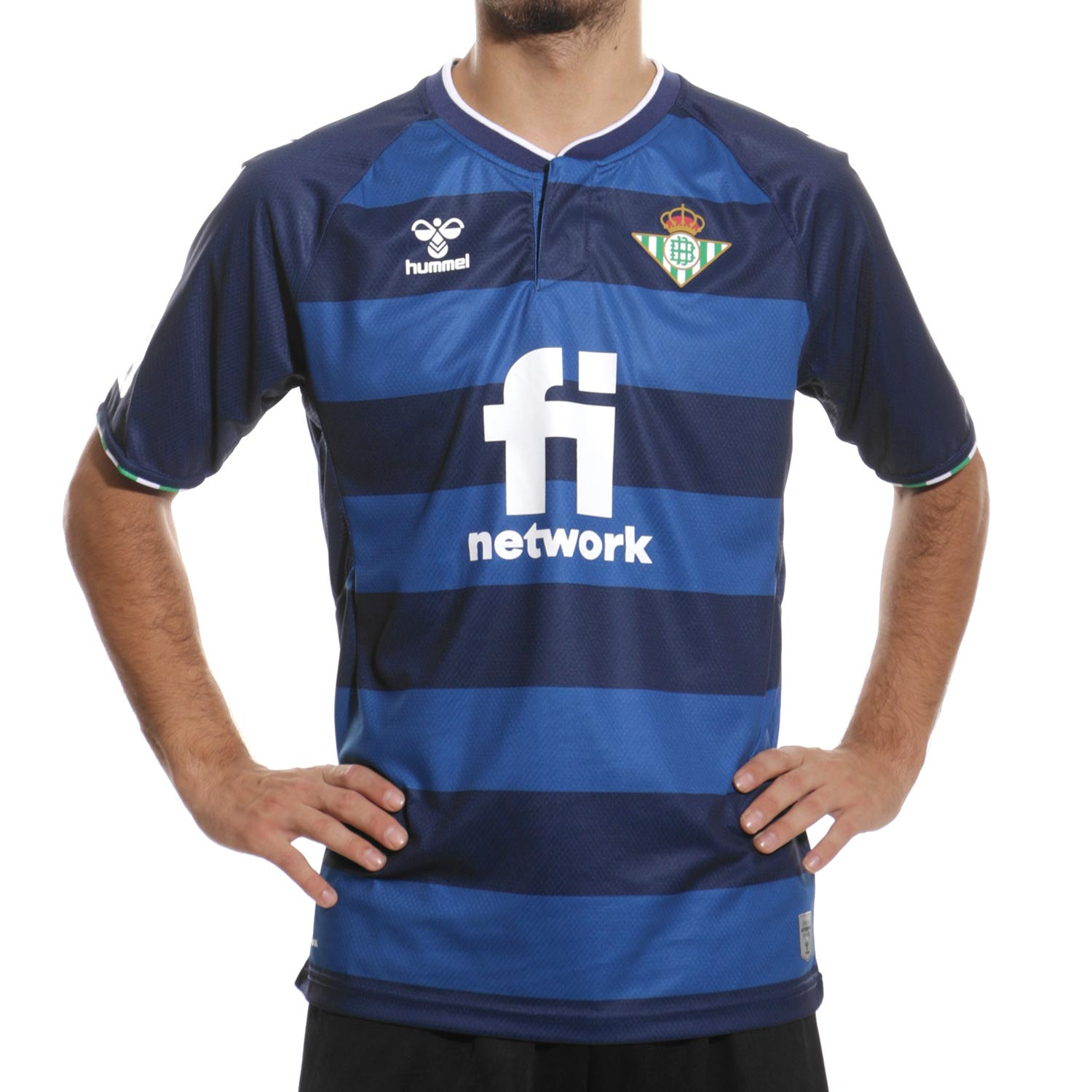 Camiseta Hummel 2a Real Betis 2022 2023 azul futbolmania