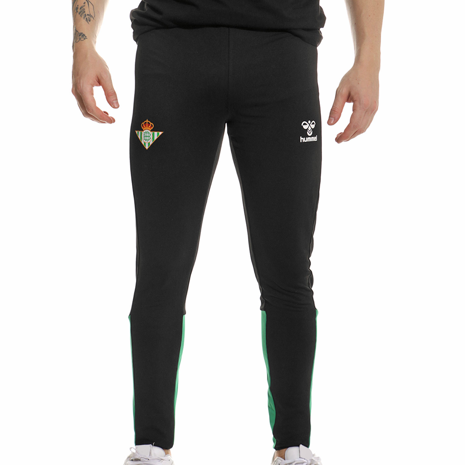 Pantalón Hummel Real Betis entrenamiento negro