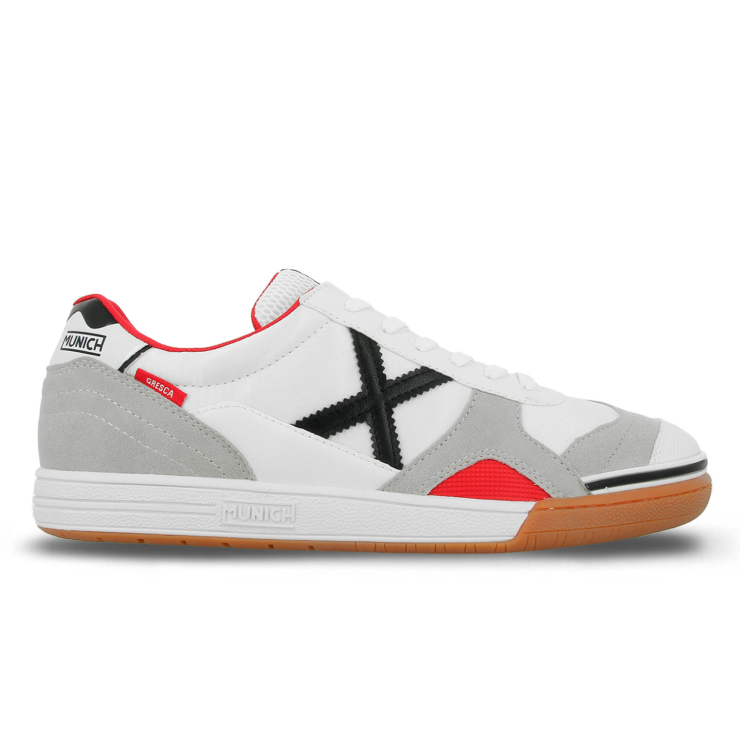 Zapatillas futsal Munich Gresca blancas