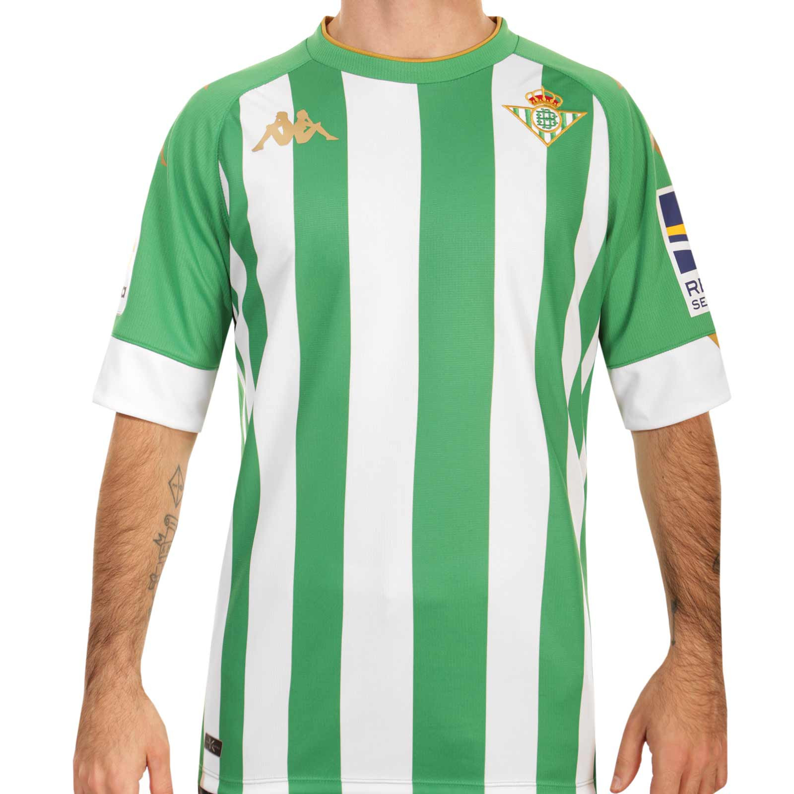 enlazar novato Fascinante Camiseta Kappa Betis 2020 2021 | futbolmania