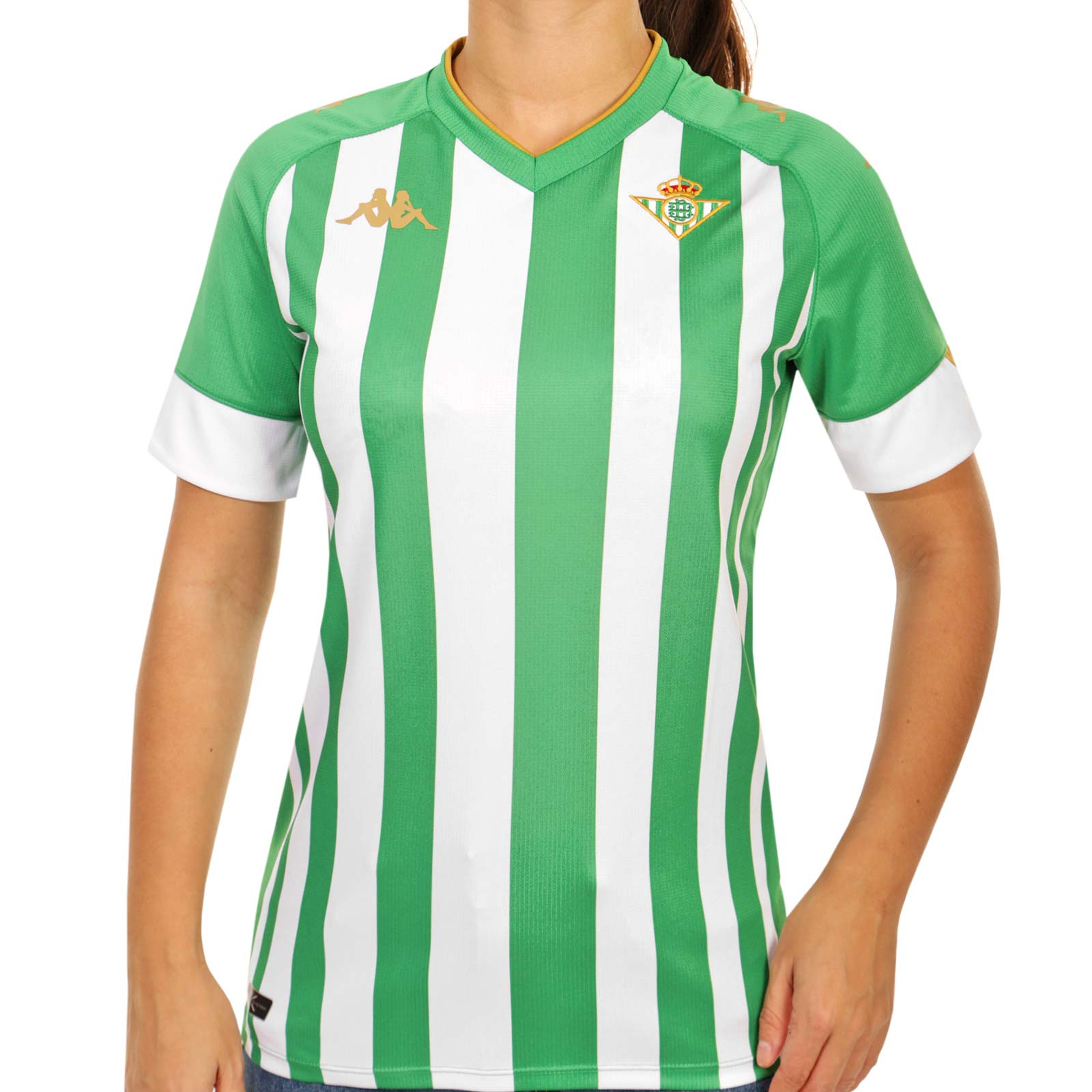 Empotrar Una herramienta central que juega un papel importante. libro de bolsillo Camiseta Kappa Betis mujer 2020 2021 verde blanca | futbolmania