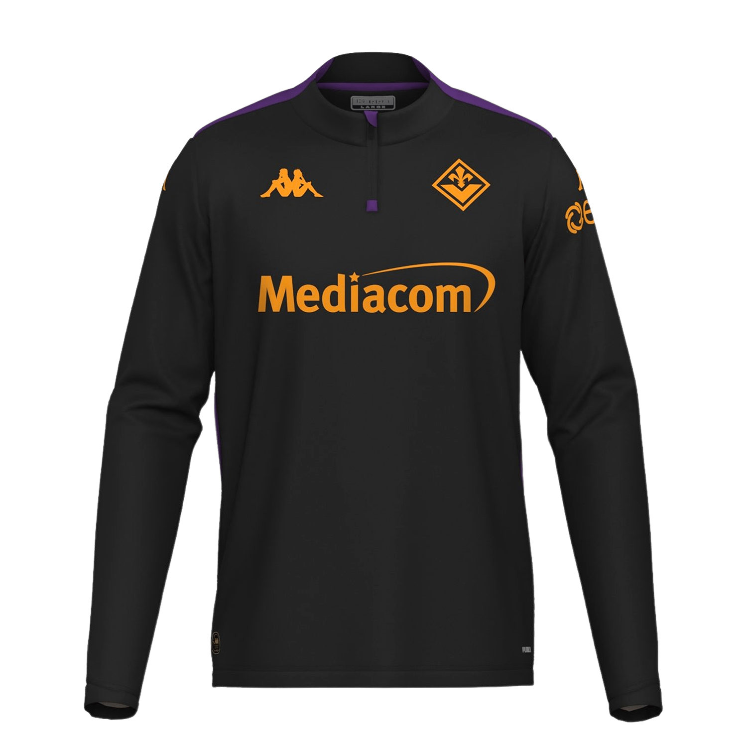 Sudadera kappa negra 2025