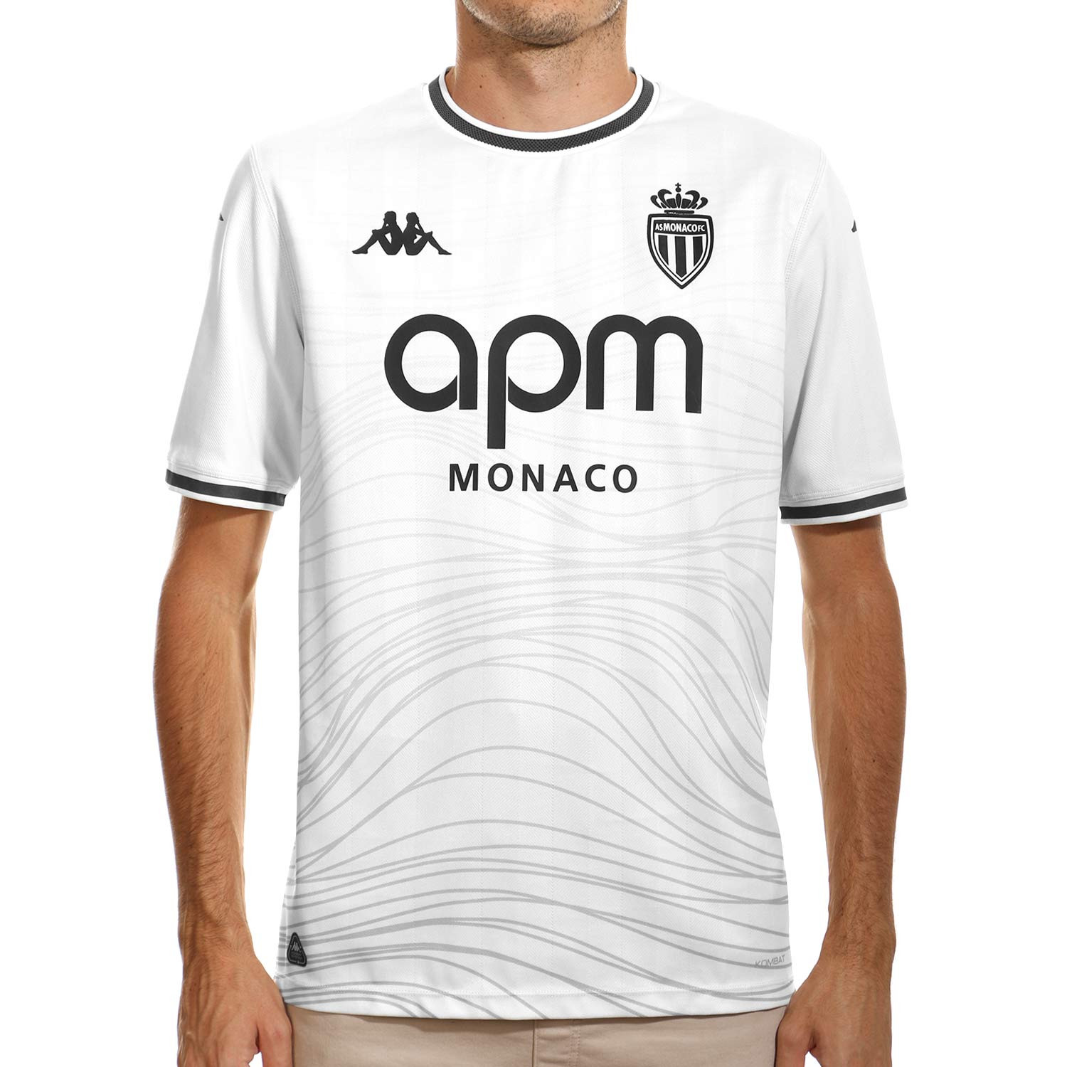 Camiseta kappa blanca best sale