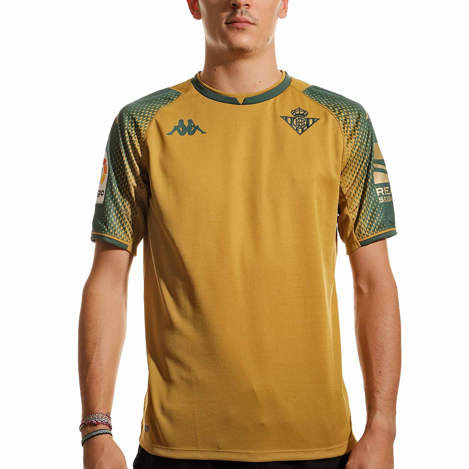 Camiseta Betis 2022 Kombat dorada futbolmania