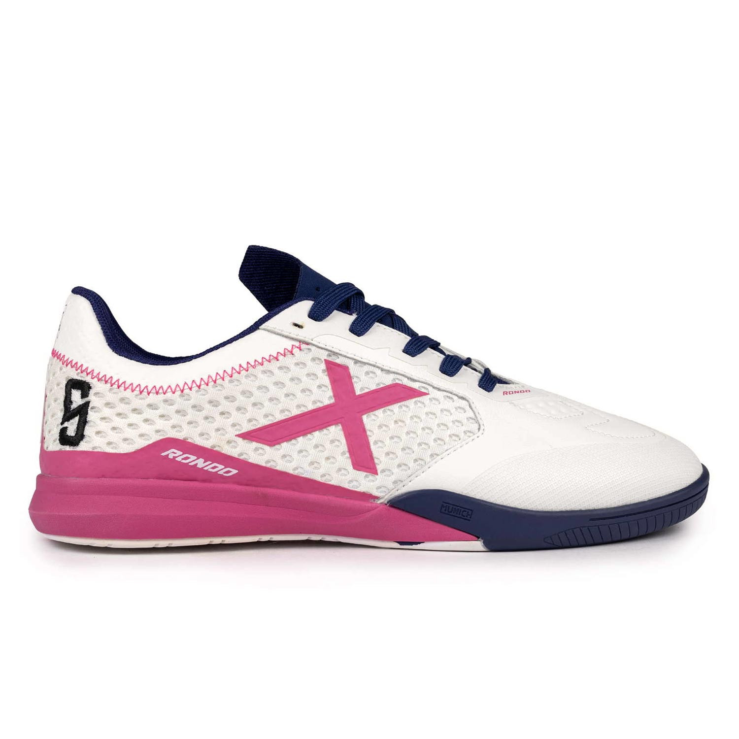 Zapatillas futsal Munich Rondo Sergi Lozano malvas