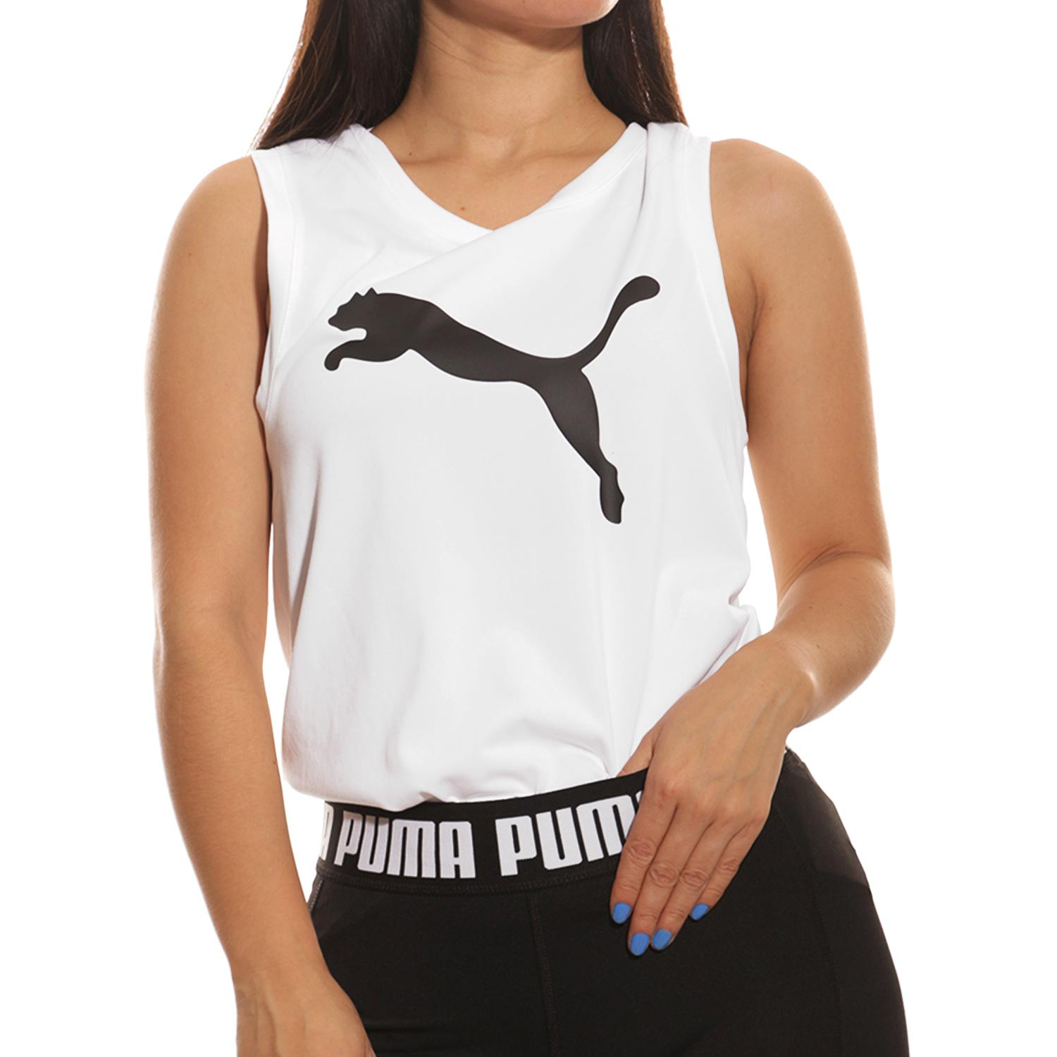 Camiseta de tirantes para mujer Puma Train Favorite Cat