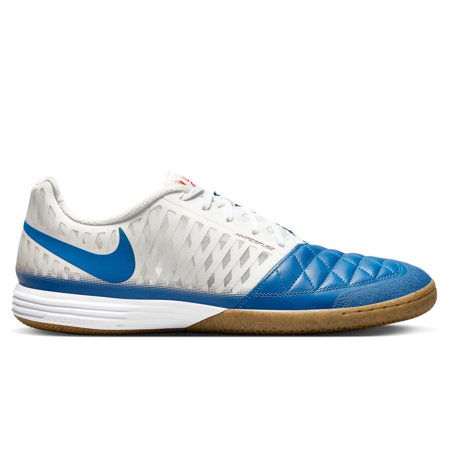 Respiración aparato minusválido Zapatillas futsal Nike Lunar Gato 2 blancas azules | futbolmania