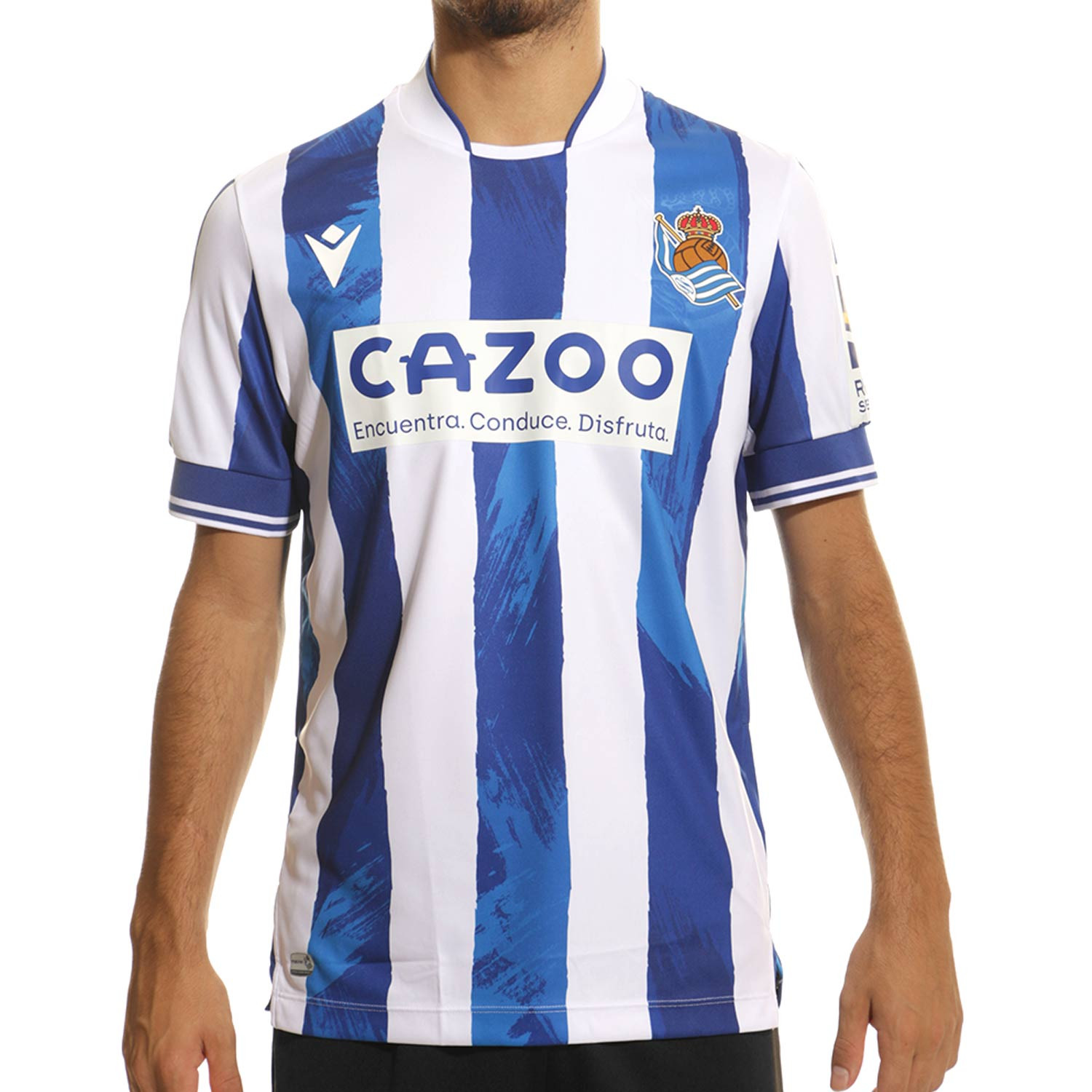 Camiseta Real Sociedad 2022 2023 azul blanca | futbolmania