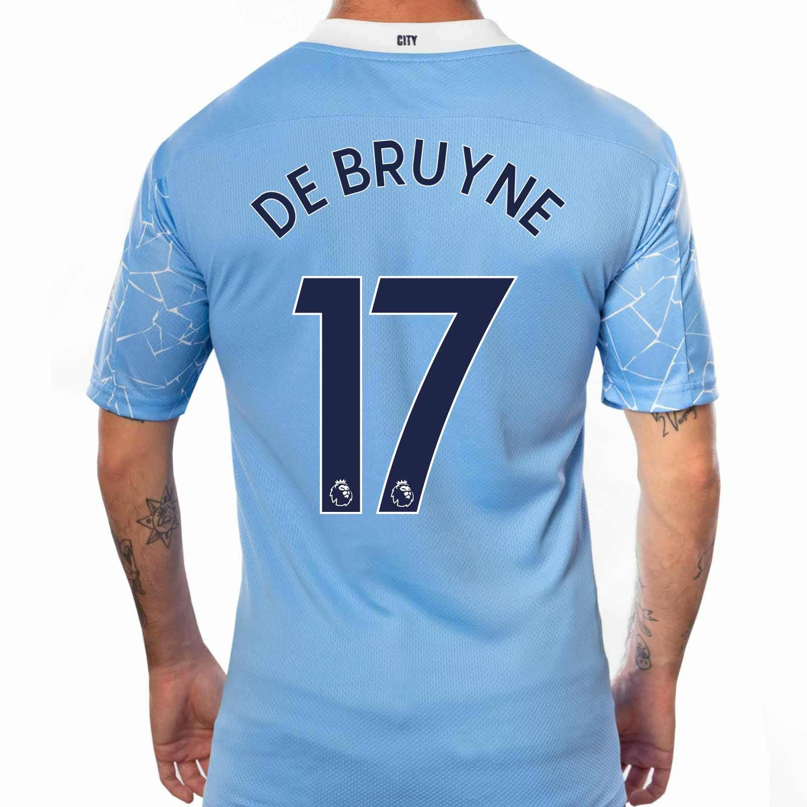 Camiseta Puma De Bruyne Manchester City 2020 2021 | futbolmania
